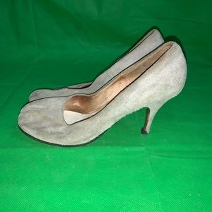 NFS Maison Martin Margiela Grey Suede Heels